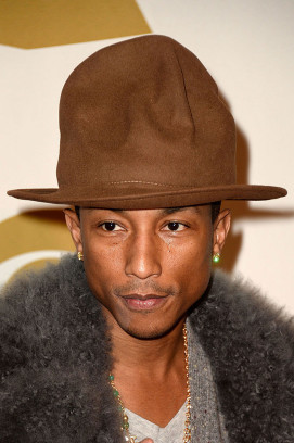 Das Original: Pharrells Hutbeckung bei den Grammys 2014