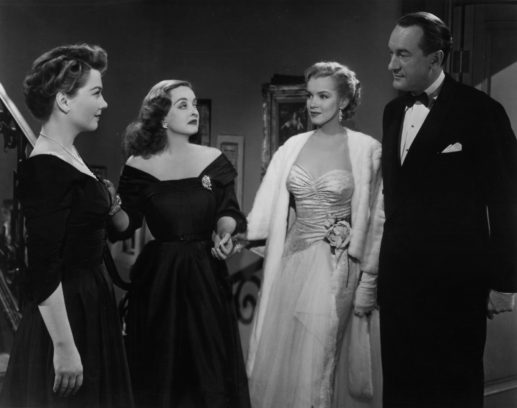 Alles über Eva: An der Seite von Bette Davis und George Sanders spielt Marilyn in dem Theaterfilm von Joseph L. Mankiewicz eine ehrgeizige, intrigante junge Schauspielerin.