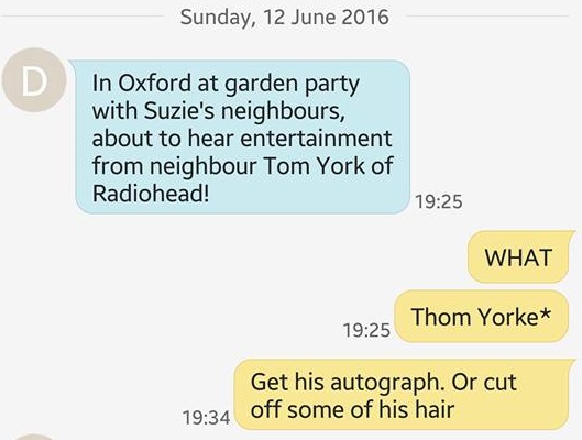 Thom-Yorke-Gartenparty