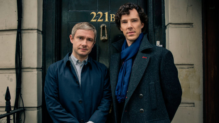 Ein gutes Duo Sherlock (Benedict Cumberbatch) und Dr. Watson (Martin Freeman)