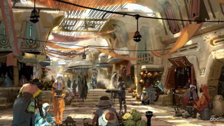 Entwürfe einer möglichen Marktpassage.