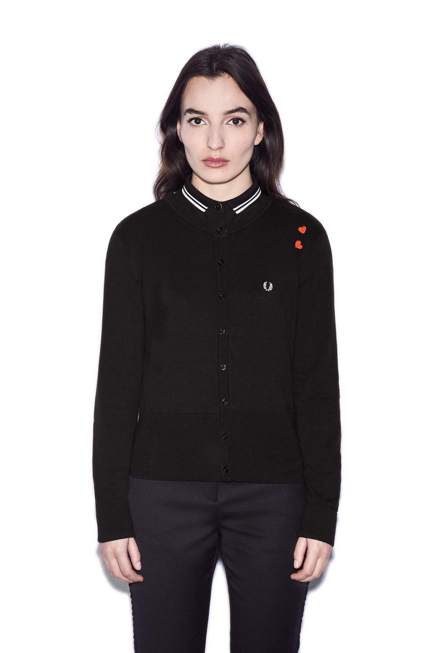 Amy Winehouse Henry Hate Embroidered Cardigan Black, ca. 160 Euro.