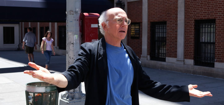 Ab in den Medienrummel: Nach „Seinfeld“ produziert Larry David eine Serie mit sich selbst in der Hauptrolle.