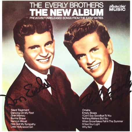 The Everly Brothers The New Album Cover