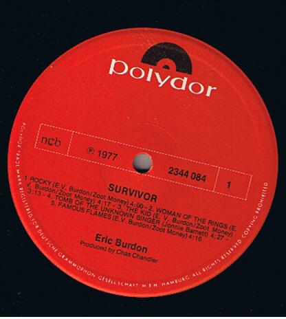 Eric Burdon - Survivor