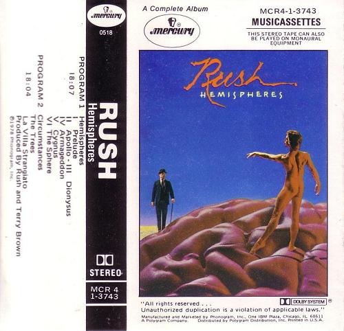 Rush - Hemispheres