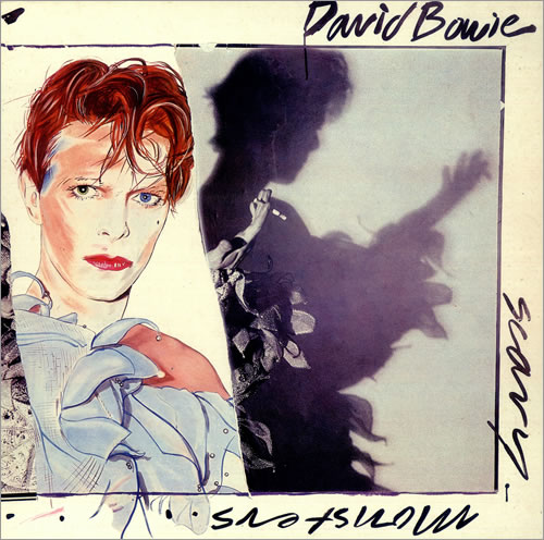 David Bowie Scary Monsters Cover