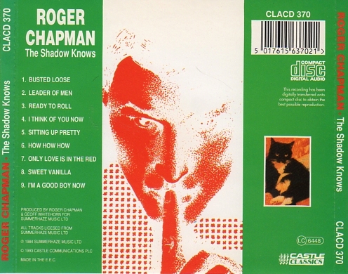 Roger Chapman - The shadow knows