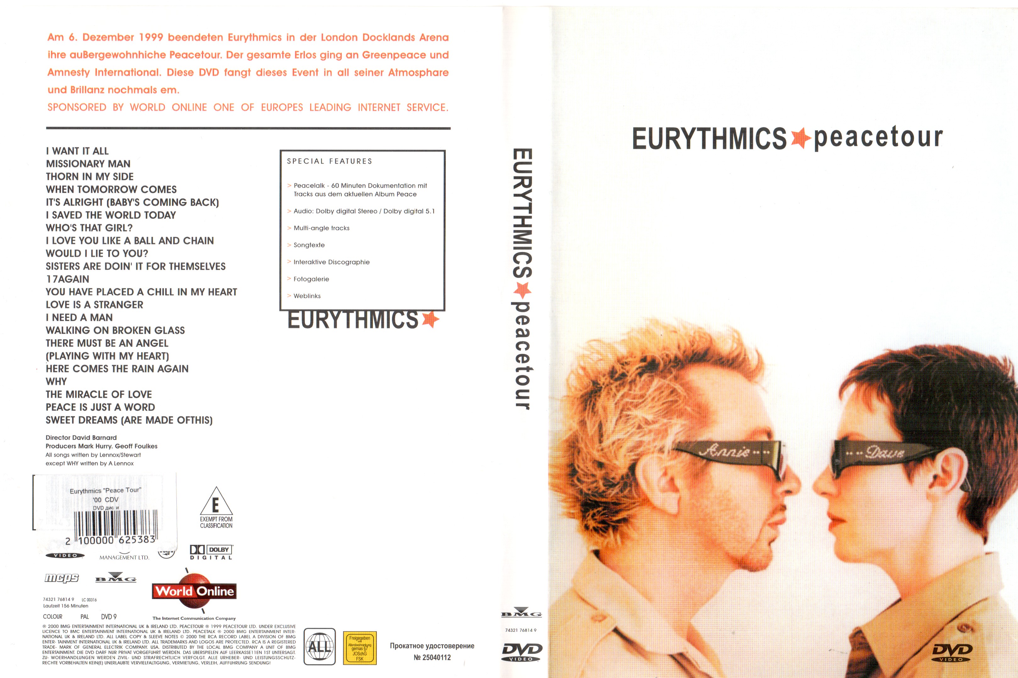 eurythmicspeacetour