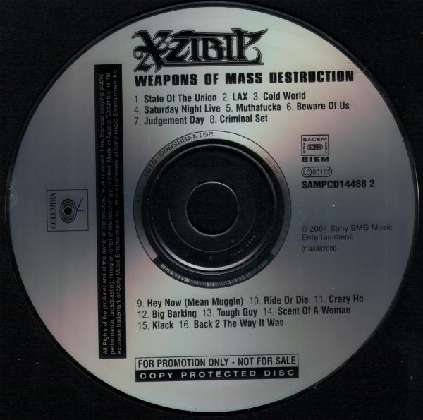 Xzibit - Weapons Of Mass Destruction