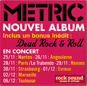 Metric - Live It Out