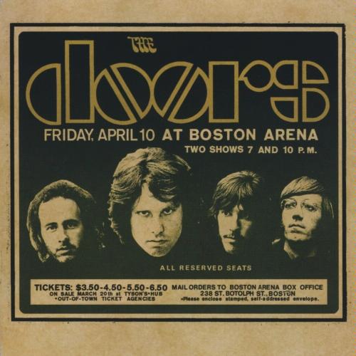 The Doors Live In Boston Cover