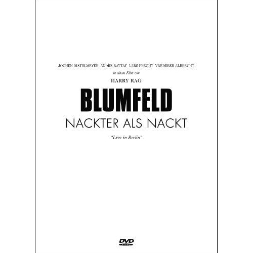 Blumfeld Nackter als nackt DVD Cover