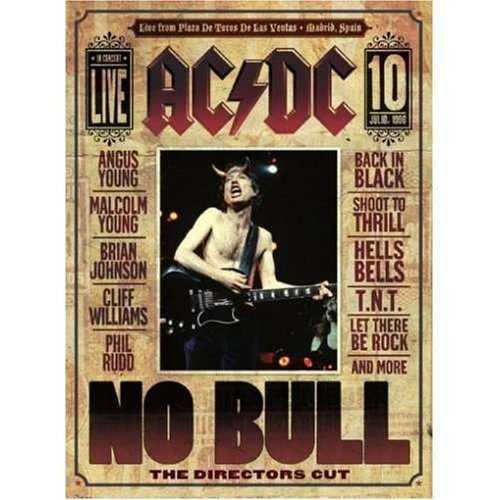 AC/DC, No Bull - The directions cut, Cover