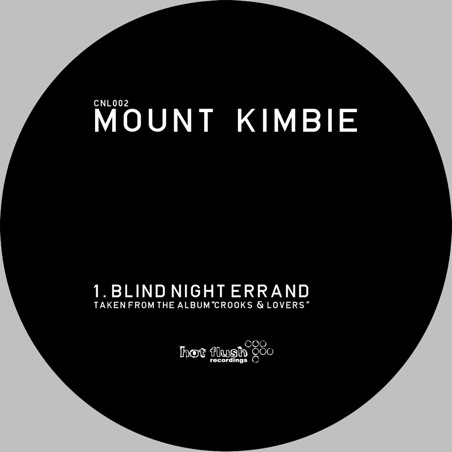 Mount Kimbie - Blind Night Errand EP