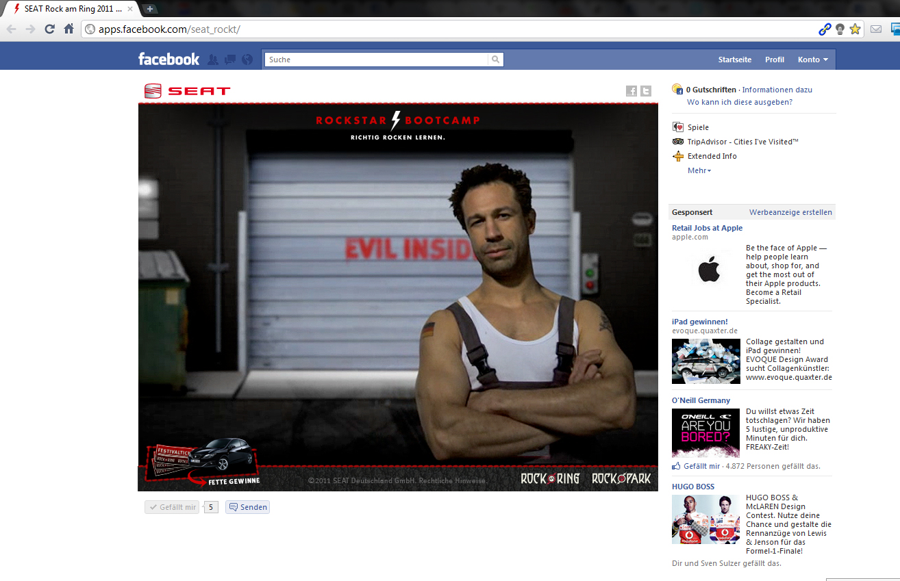 Dein persönlicher Schleifer und Drill-Instructor im Camp: Evil Jared.