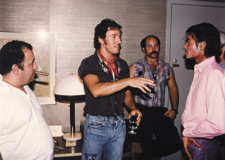 Bruce Springsteen und Michael Jackson