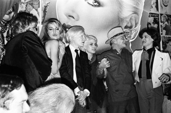 Jerry Hall, Andy Warhol, Debby Harry, Truman Capote and Paloma Picasso.