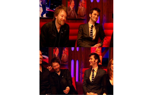 Thom Yorke and David Tennant.