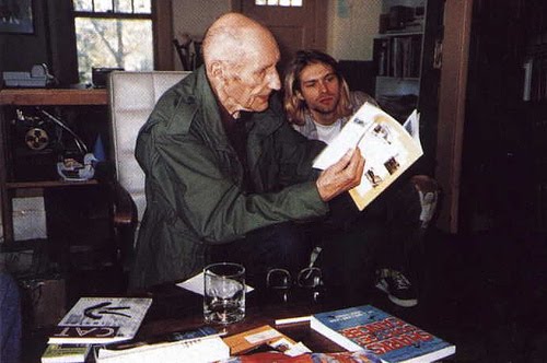 William S. Burroughs and Kurt Cobain