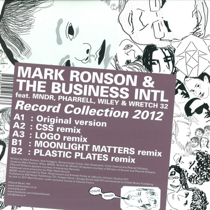 Mark Ronson and The Business Intl