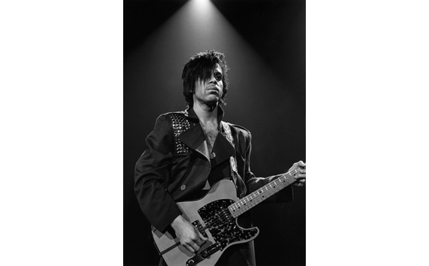 UNITED STATES - MARCH 22:  RITZ CLUB  Photo of PRINCE, Prince performing on stage - Dirty Mind Tour  (Photo by Ebet Robert...