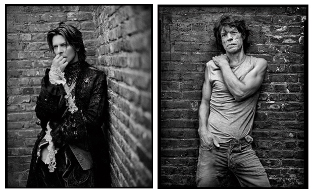 David Bowie, Mick Jagger