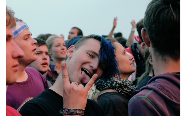 Gute Stimmung bei Gossip.