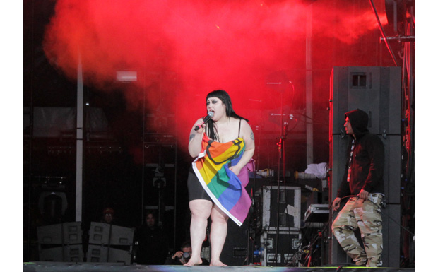 Beth Ditto bei Rock am Ring