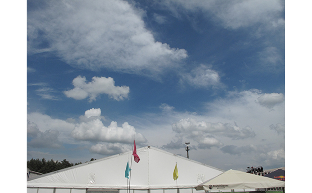 Na, wo sind die Regenwolken?