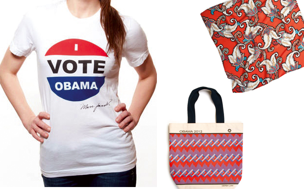 Runway to win: T-shirt > Marc Jacobs, Tasche > Derek Lam, Seidenschal > Thakoon