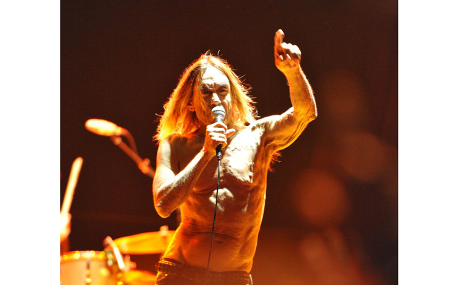 Iggy Pop: der Körper, der Körper.