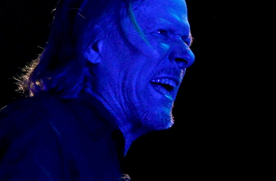 Swans-Sänger Michael Gira war wie gewohnt wütend.