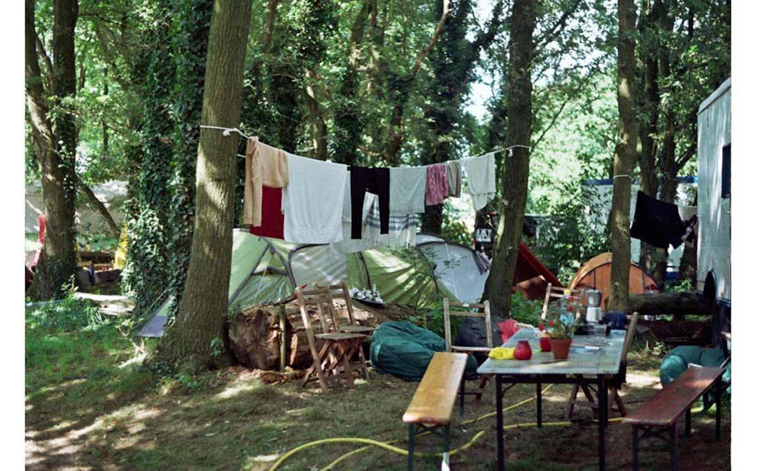 Die wohnen dort wohl sogar!