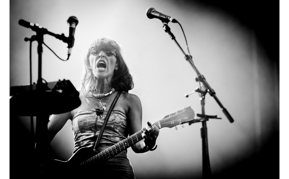 Kann laut sein: Leslie Feist.