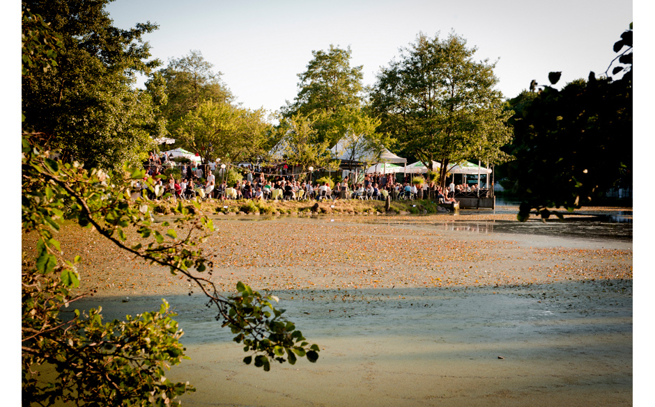 Blick aus der Ferne.