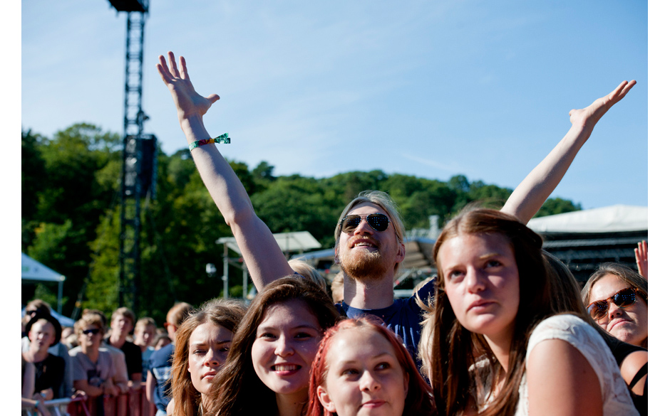 ... und zufriedene...