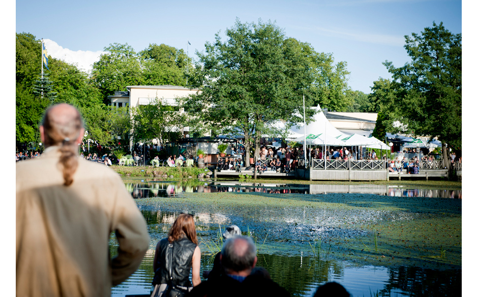 Teiche gibt es auch auf dem Gelände - Angeln ist jedoch nicht erlaubt.