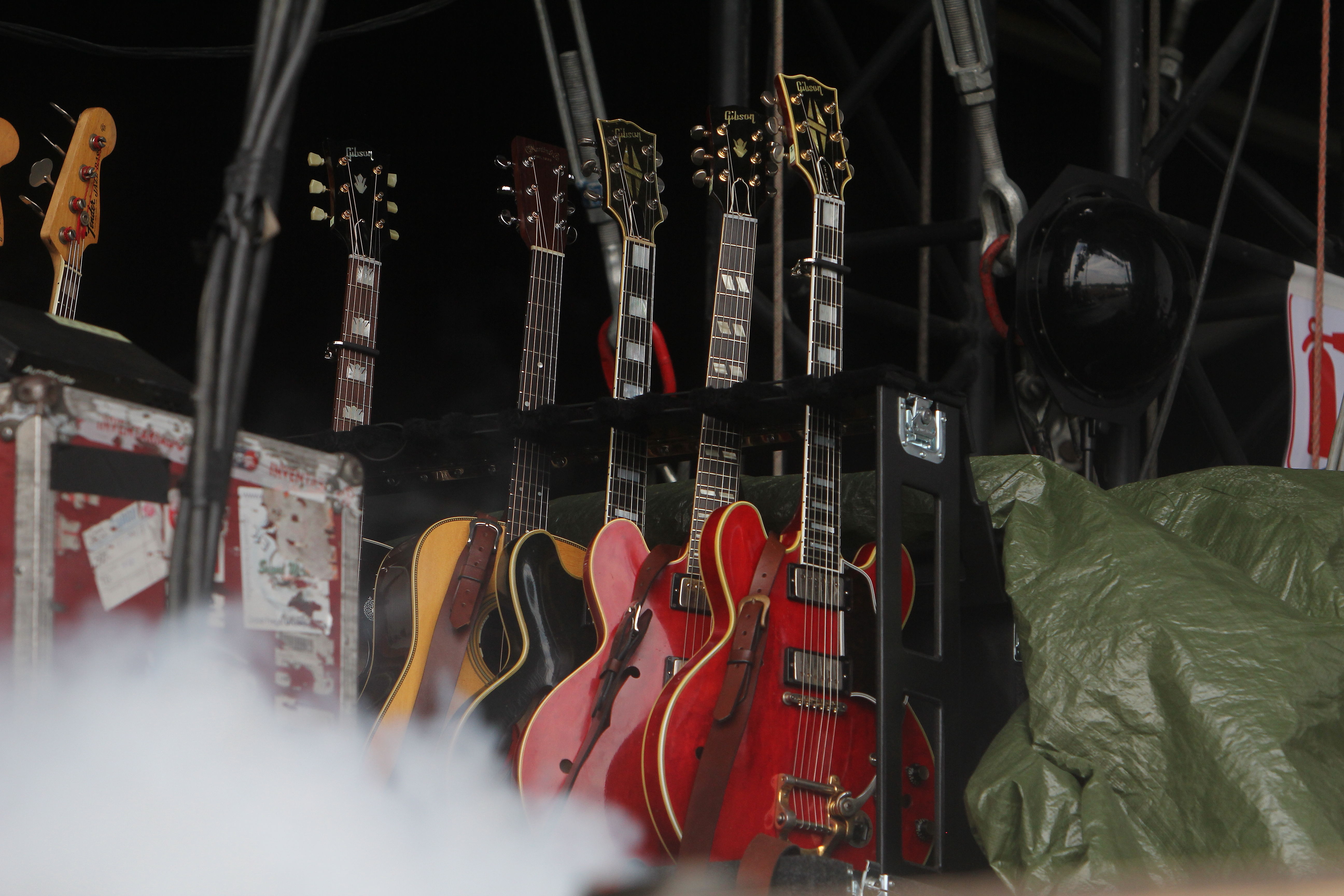 Die Gitarren von Noel Gallagher