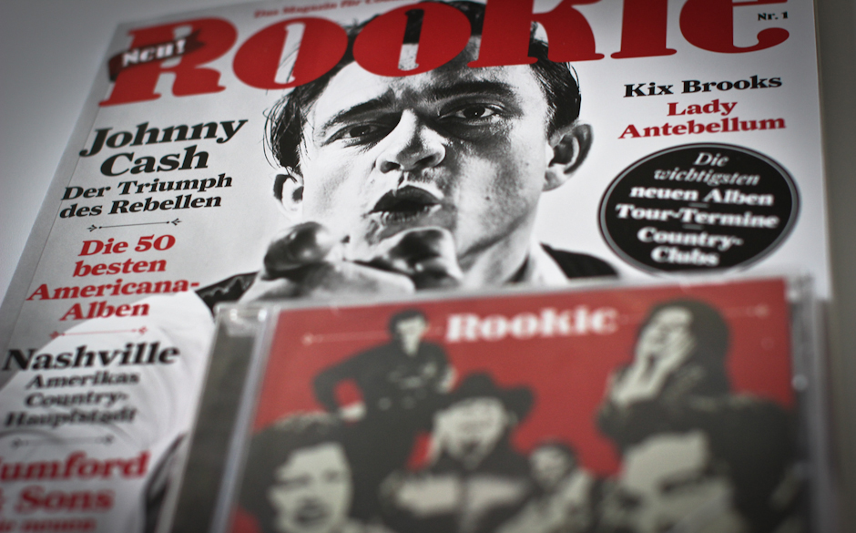 Am 13.09. erscheint die erste Ausgabe von "ROOKIE - Das neue Magazin für Country, Folk und Americana" aus dem Axel Spring...