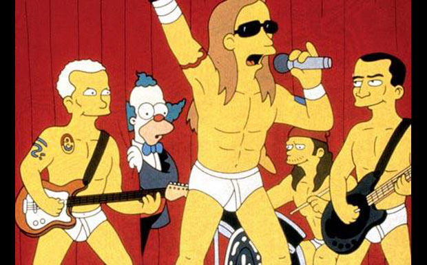 Red Hot Chili Peppers bei den Simpsons