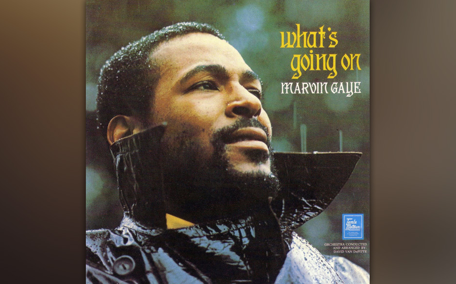 1971: Marvin Gaye – What's Going On. Vor Marvin Gaye war Antikriegs-Musik meist eindringlicher Rock oder Folk á la Joan...