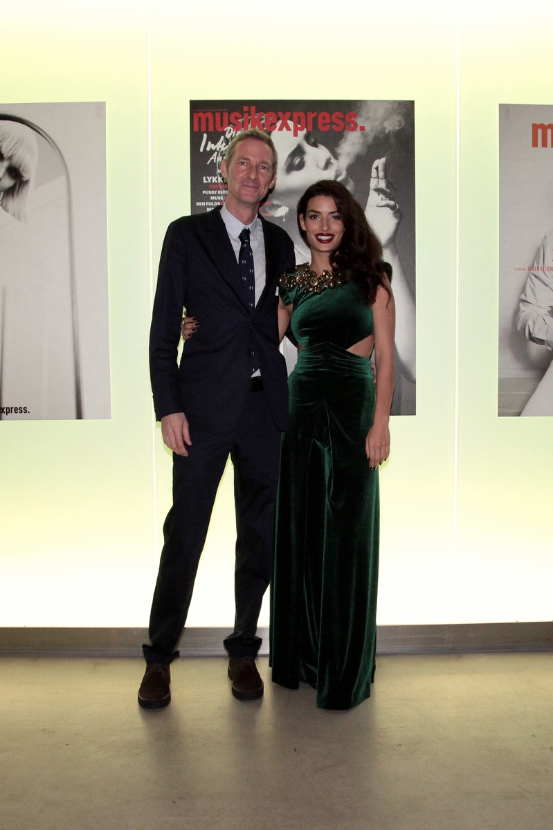 ME-Chefredakteur Severin Mevissen mit Miss Sotiropoulou