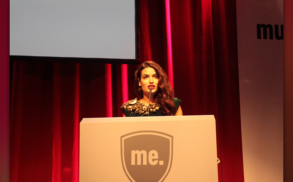 Tonia Sotiropoulou hielt die Laudatio für Marc Jacobs