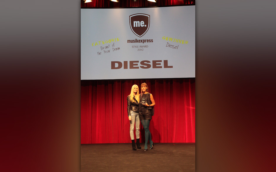 Mit Ulrike Orth (Diesel: "Brand of the Year, Denim)