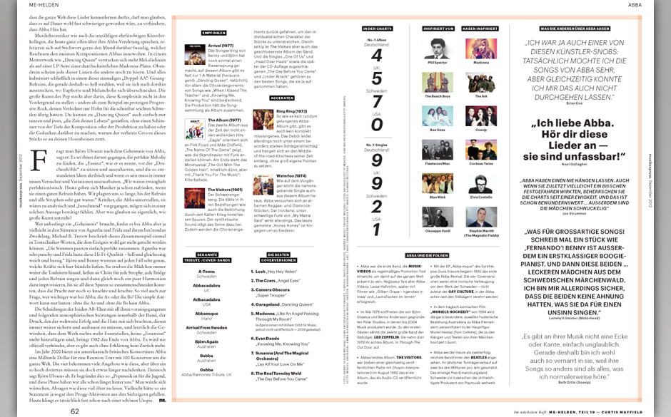 Ausriss aus der aktuellen Ausgabe des Musikexpress