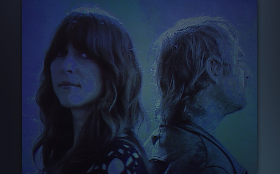 Aaron Coyes und Indra Dunis von Peaking Lights