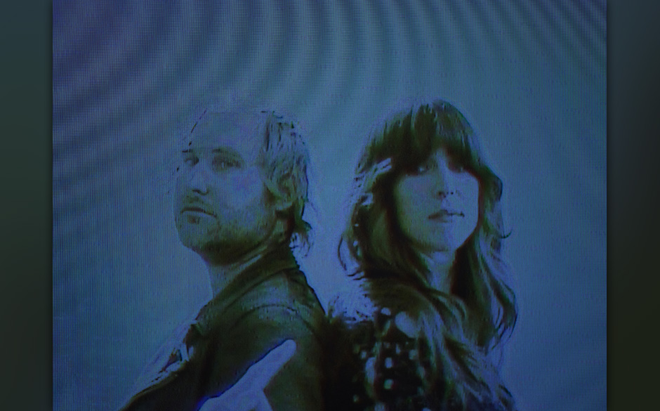 Aaron Coyes und Indra Dunis von Peaking Lights