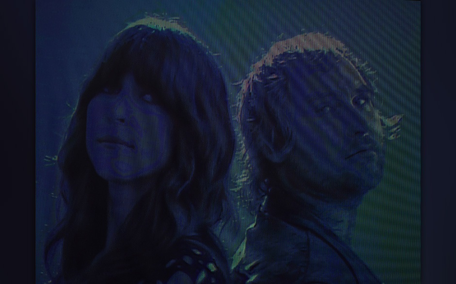 Aaron Coyes und Indra Dunis von Peaking Lights