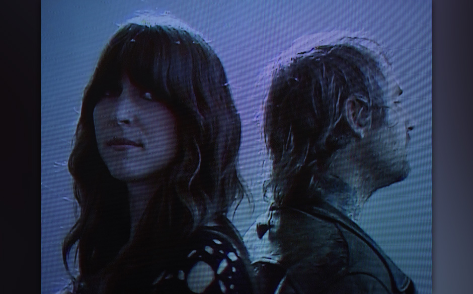 Aaron Coyes und Indra Dunis von Peaking Lights